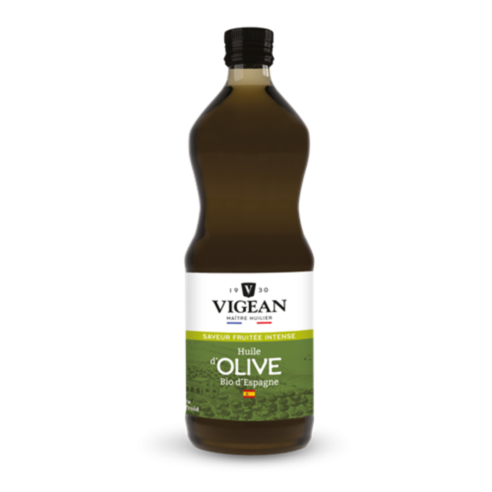 Huile d'olive vierge extra fruitée intense bio - 750 ml