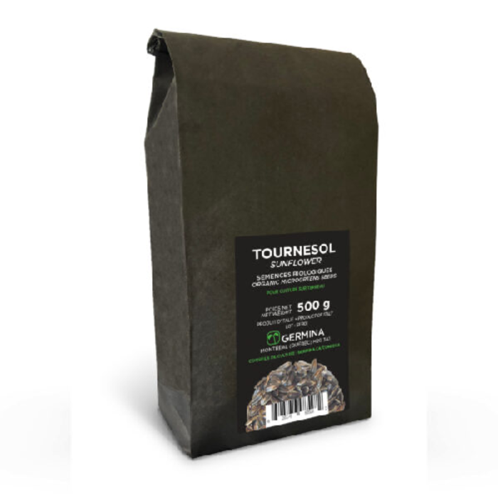 Tournesol avec écaille à germer bio 500g