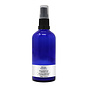 Bouteille de verre bleue