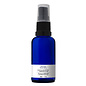 Bouteille de verre bleue