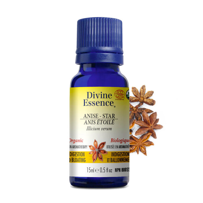 Huile essentielle Anis Etoilee bio (Illicium verum) 15 ml