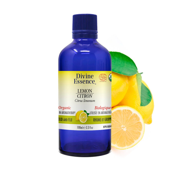 Huile essentielle Citron bio (Citrus limonum)