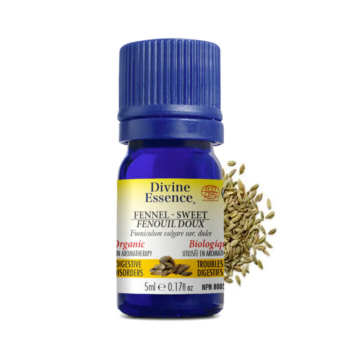 Huile essentielle Fenouil Doux bio (Foeniculum vulgare var. dulce) 5 ml
