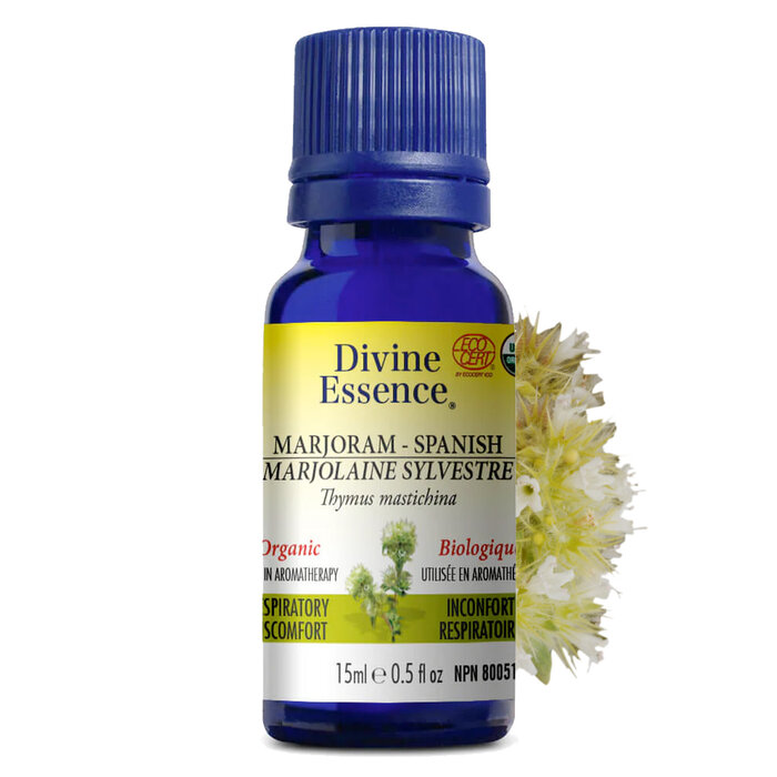 Huile essentielle Marjolaine Sylvestre bio (Thymus mastichina) 15 ml