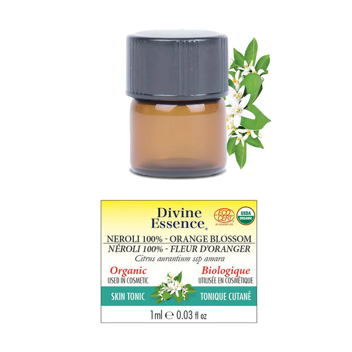 Huile essentielle Neroli 100% bio (Citrus aurantium ssp amara) 1 ml