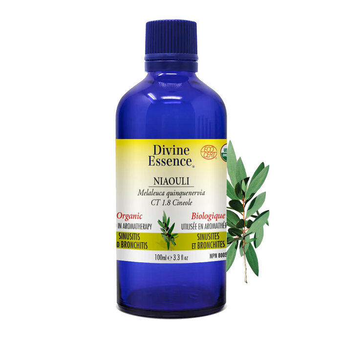 Huile essentielle Niaouli bio (Melaleuca quinquenervia CT 1,8-cineole)