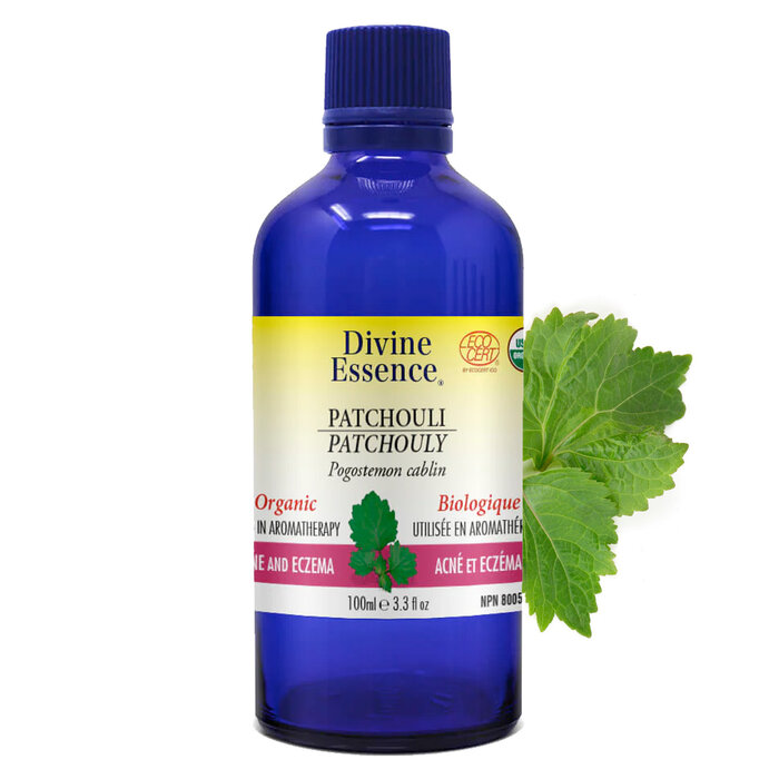 Huile essentielle Patchouli bio (Pogostemon cablin)