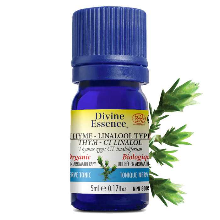 Huile essentielle Thym Linalol bio (Thymus zygis ct linaloliferum) 5 ml