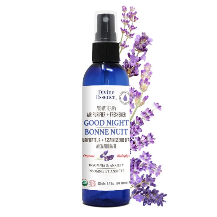 Purificateur - assainisseur d'air Bonne nuit 110ml Insomnie et anxiété