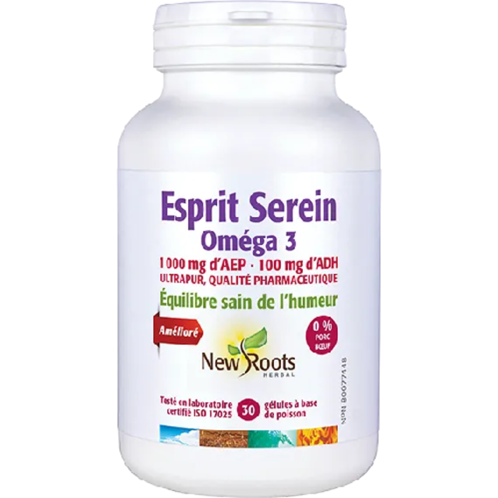 Esprit serein Omega-3 1000mg 30 gélules