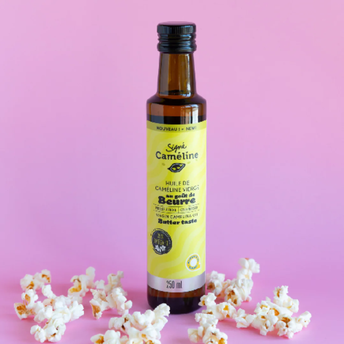 Huile de caméline au goût de beurre pressée à froid 250ml