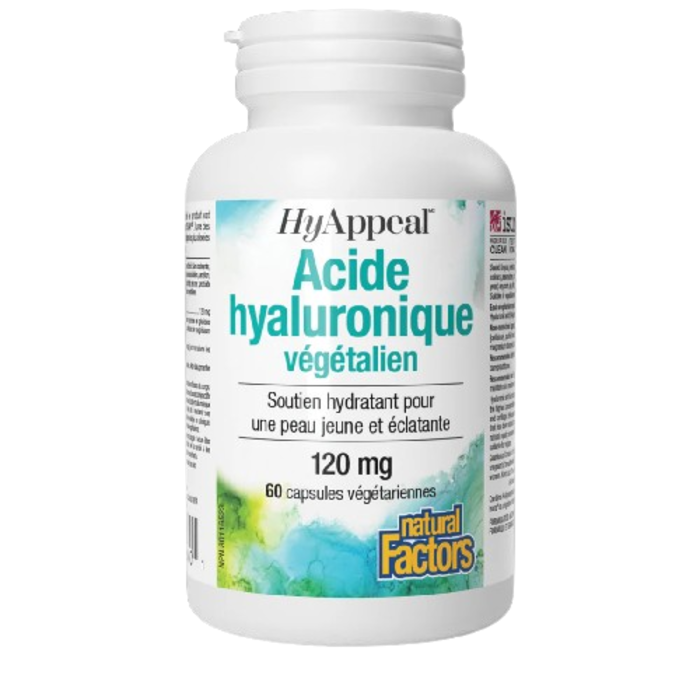 Acide hyaluronique 120mg 60 capsules