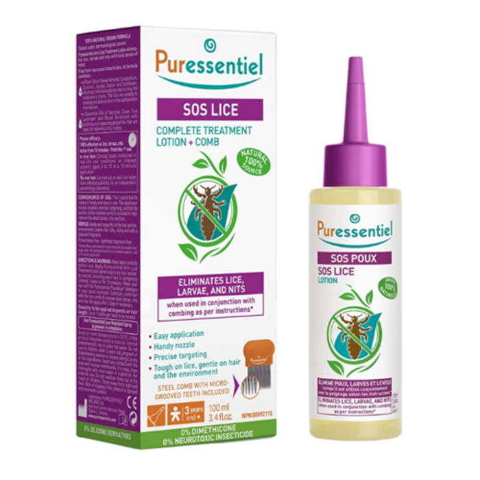 SOS Poux - Lotion 100 ml + Peigne