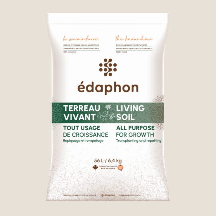 Terreau vivant tout usage de croissance 56L Edaphon