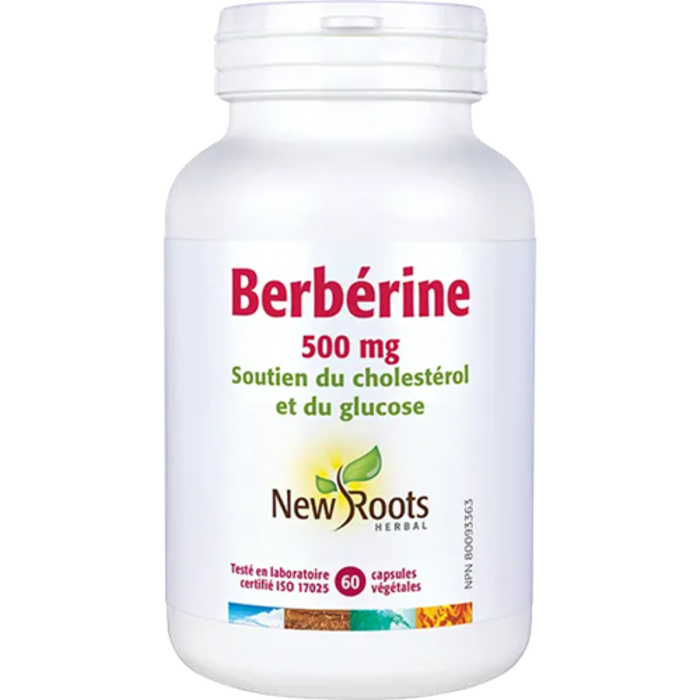 Berberine, 500mg 60 capsules