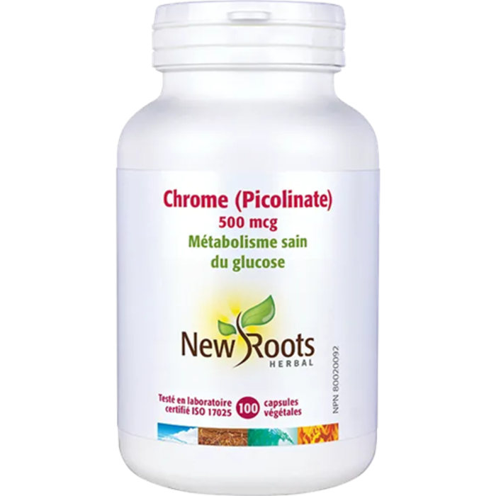 Chrome picolinate 500mcg 100 capsules