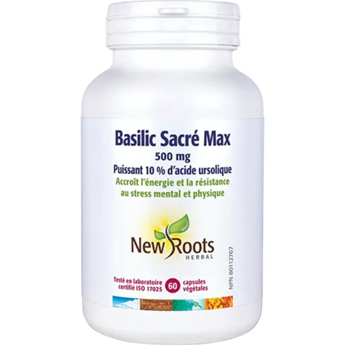 Basilic sacré max 500 mg 60 capsules