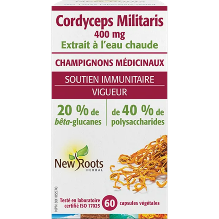 Cordyceps Militaris extrait 60 capsules