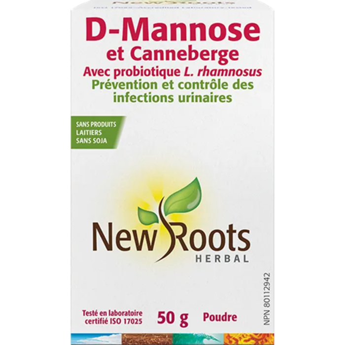 D-Mannose et canneberge avec probiotiques  50g