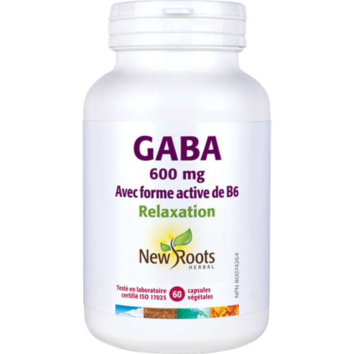 Gaba+B6 600mg 60 capsules