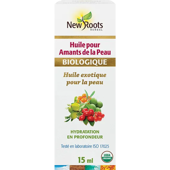 Huile pour les amants de la peau bio 15 ml