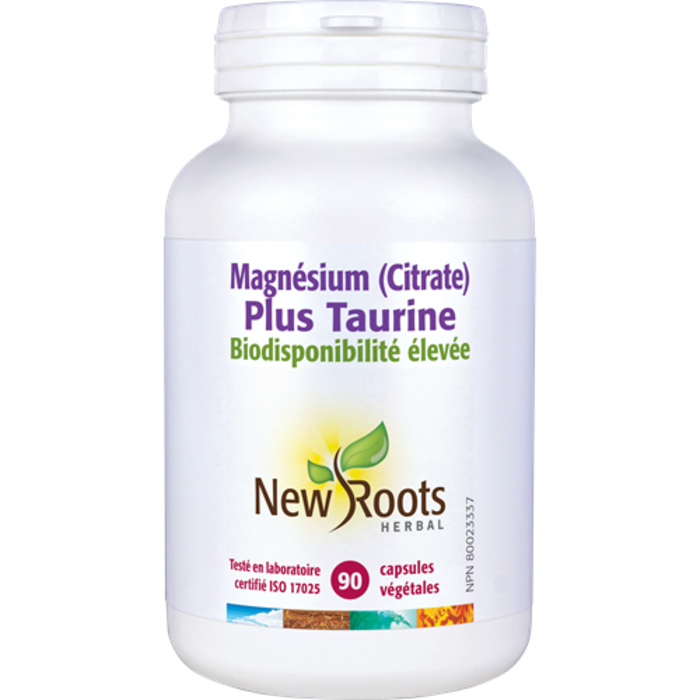 Magnesium citrate et L-Taurine