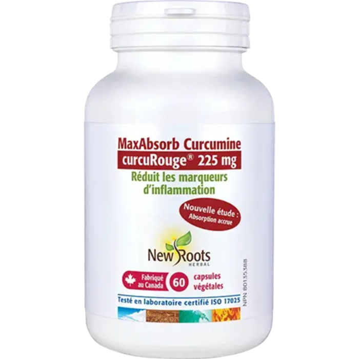 MaxAbsorb, Curcurouge 225 mg, 60 capsules