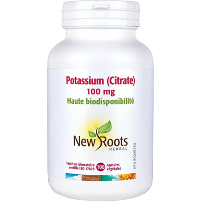 Potassium citrate 100 mg 100 capsules