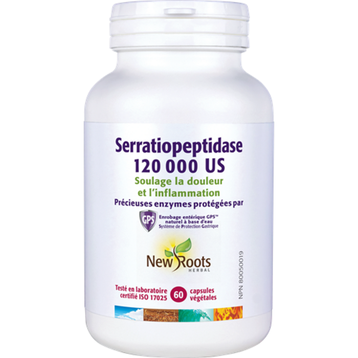 Serratiopeptidase 120 000 US 60caps