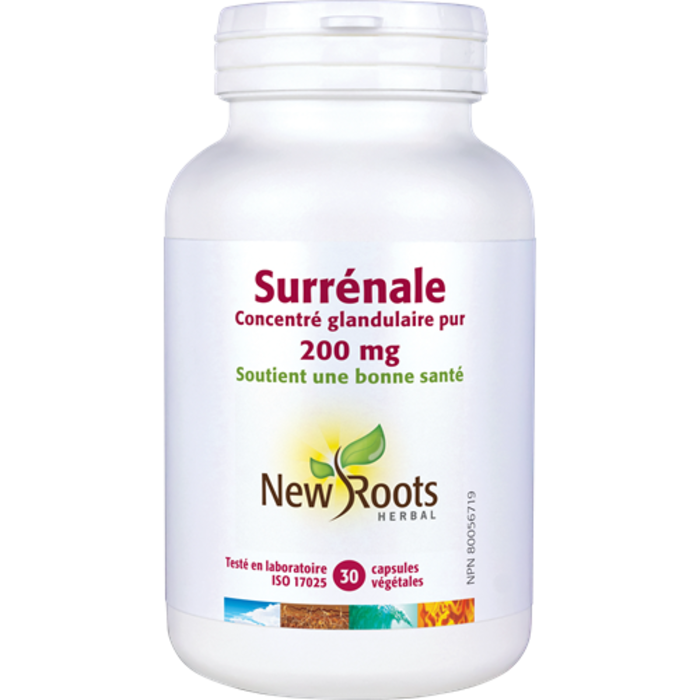 Surrénale Concentré glandulaire pur 200 mg -