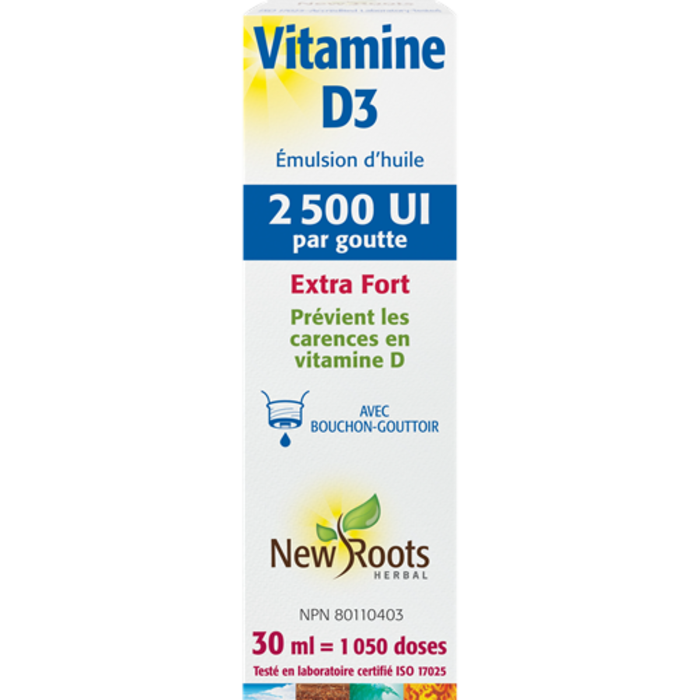 Vitamine D3 2500UI