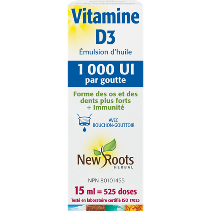 Vitamine D3, 1000UI