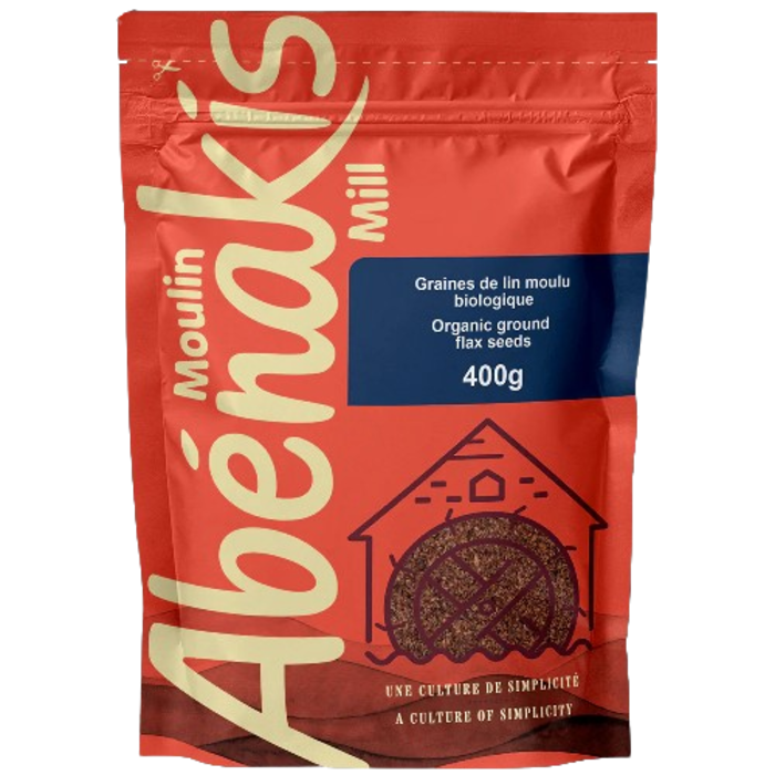 Graines de lin moulues bio 400g