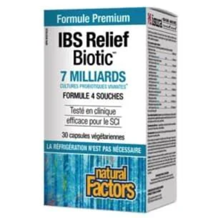 IBS Relief Biotics 7 milliards 30 capsules