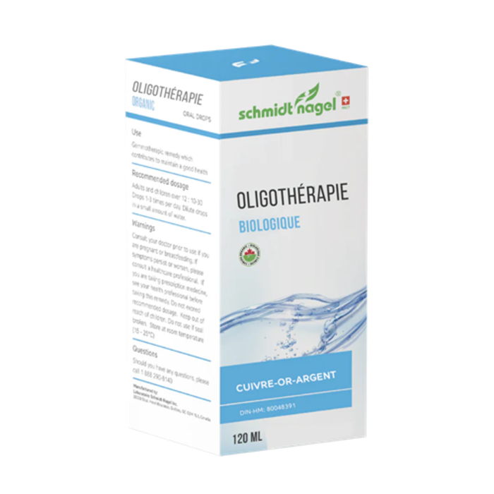 Oligo Cuivre-Or-Argent 120ml