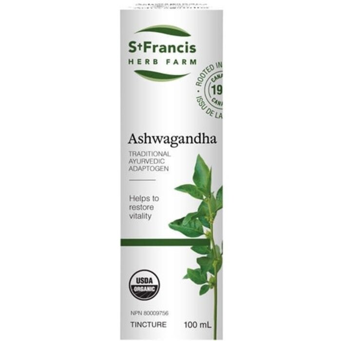 Teinture d'ashwagandha biologique