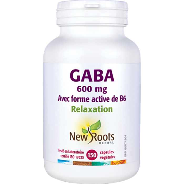 Gaba + B6, 600mg, 150 capsules