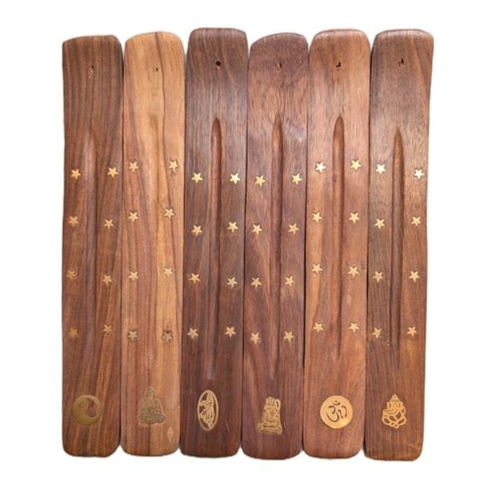 Porte-encens en bois