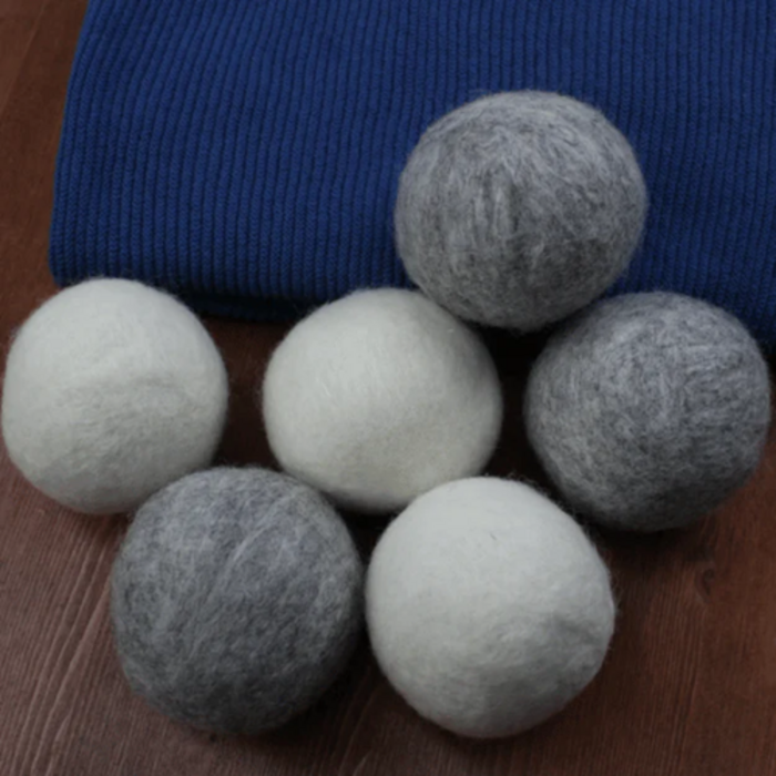 Balle de séchage Molle (petite blanche ou grise sans motif) (unité en vrac)