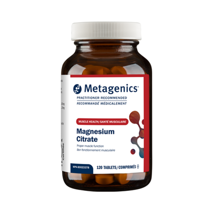 Citrate de magnésium 100mg 120 comprimés