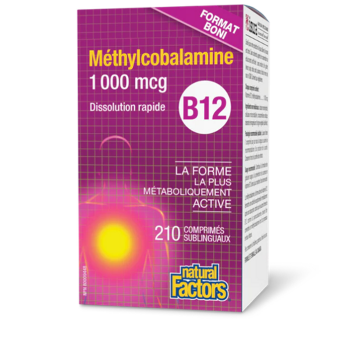 B-12 Methylcobalamine 1000 mcg