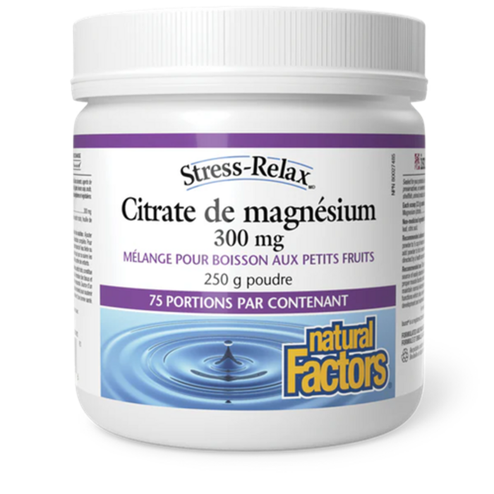Citrate de Magnésium 300 mg 250 g