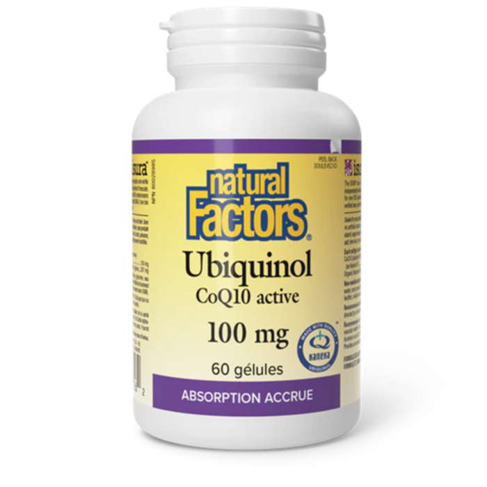 Ubiquinol (CoQ10 actif) 100mg