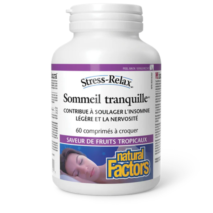 Sommeil Tranquille, comprimés à croquer,