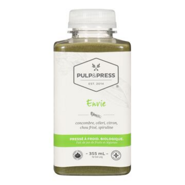 Jus pressé à froid bio 355ml -