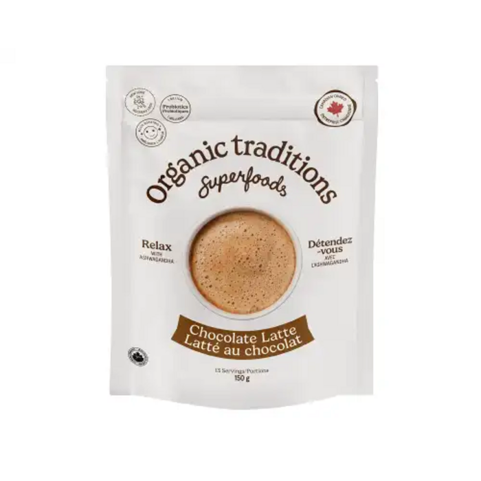 Latte au chocolat, ashwagandha et probiotiques 150g