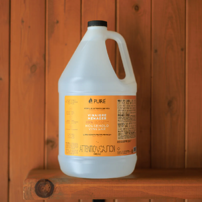 Vinaigre ménager 20% 4L