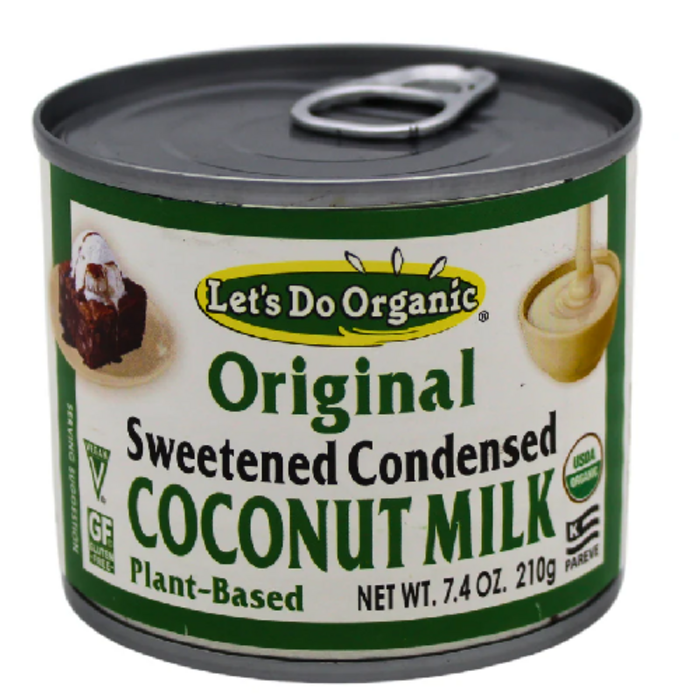 Lait de coco condensé sucré 210g