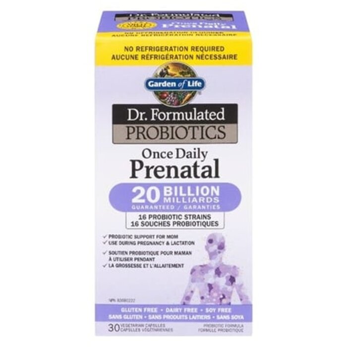 Probiotiques Prénatale une fois par jour 20 milliards 30 capsules