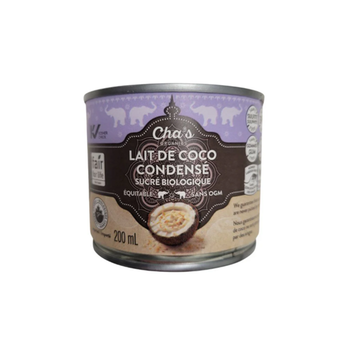Lait de coco condensé sucré bio 200ml